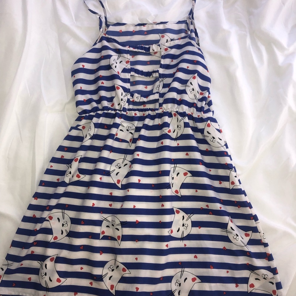 Striped Cat Dress